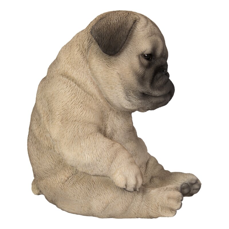 Hi-Line Gift Ltd. Sleepy Pug Puppy Statue & Reviews | Wayfair